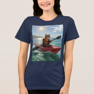 Camiseta Triblenda gato cayak