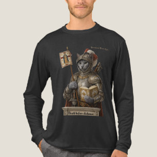 Camiseta Triblenda Gato Conquistador Blue Ruso – Honor y Legado
