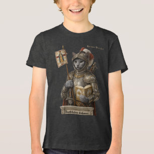 Camiseta Triblenda Gato Conquistador Blue Ruso – Honor y Legado