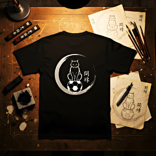 Camiseta Triblenda Gato de Fútbol Clásico - Ropa Casual para Hombres