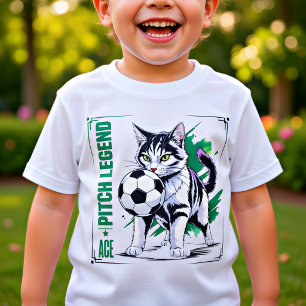 Camiseta Triblenda Gato de Fútbol Leyenda Regalo Divertido para Amant
