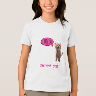 Camiseta Triblenda “Gato Dulce”