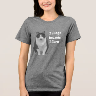 Camiseta Triblenda Gato esmoquin juzgo