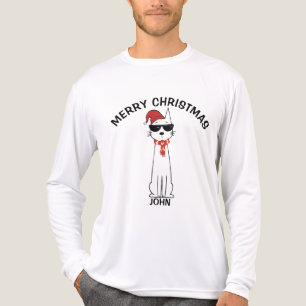Camiseta Triblenda Gato genial 1 Feliz Navidad