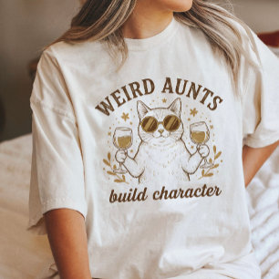 Camiseta Triblenda Gato Genial Con Vino - Tías Raras Construyen Carác