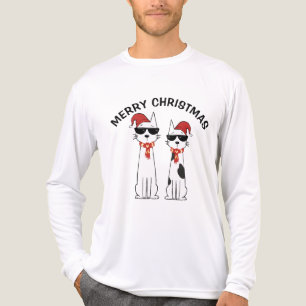 Camiseta Triblenda Gato Genial Feliz Navidad