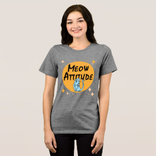 Camiseta Triblenda gato gracioso