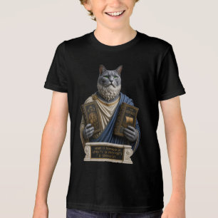 Camiseta Triblenda Gato homer azul ruso