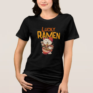 Camiseta Triblenda Gato Lucky Ramen
