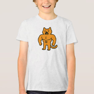 Camiseta Triblenda Gato Musculoso