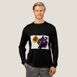 Camiseta Triblenda Gato negro sí otoño