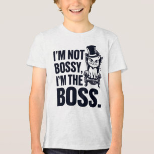 Camiseta Triblenda Gato, no soy jefe, soy el jefe