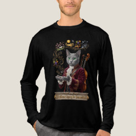 Camiseta Triblenda Gato Russian Blue Vivaldi: Un Legado Vibrante