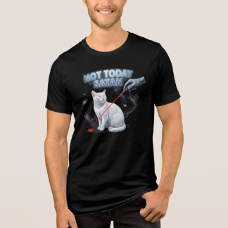 Camiseta Triblenda Gato se niega a jugar (Hoy no Satanás)