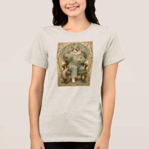 Camiseta Triblenda Gato Tai Chi silla