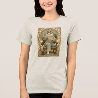 Camiseta Triblenda Gato Tai Chi silla