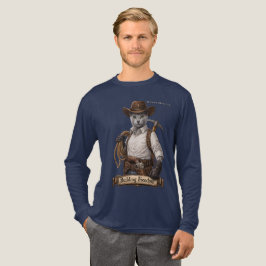 Camiseta Triblenda Gato Vaquero Azul Ruso – Construyendo Libertad