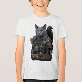 Camiseta Triblenda Gato Veterano Russian Blue Odin