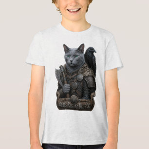 Camiseta Triblenda Gato Veterano Russian Blue Odin