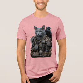 Camiseta Triblenda Gato Veterano Russian Blue Odin
