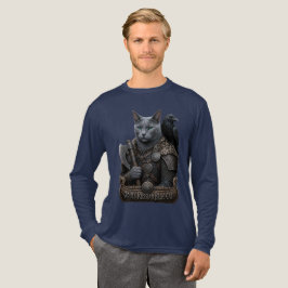 Camiseta Triblenda Gato veterano Russian Blue Odin