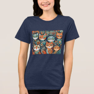Camiseta Triblenda gatos tranquilizantes