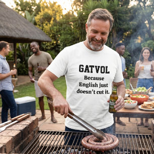 Camiseta Triblenda Gatvol - divertido argot sudafricano