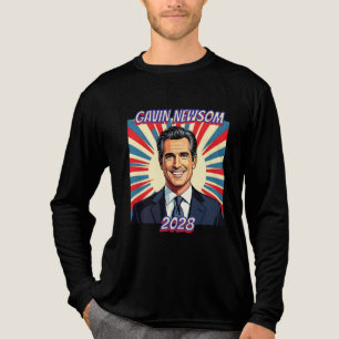 Camiseta Triblenda Gavin Newsom para el presidente 2028  