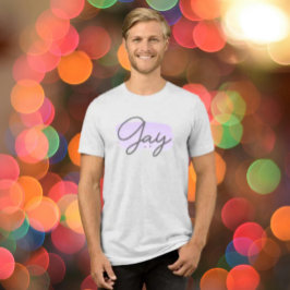 Camiseta Triblenda Gay AF Lavender