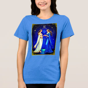 Camiseta Triblenda Gemini Twins bajo un cielo estrellado