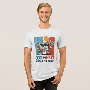 Camiseta Triblenda Genial pero Amable – Relájate con Propósito