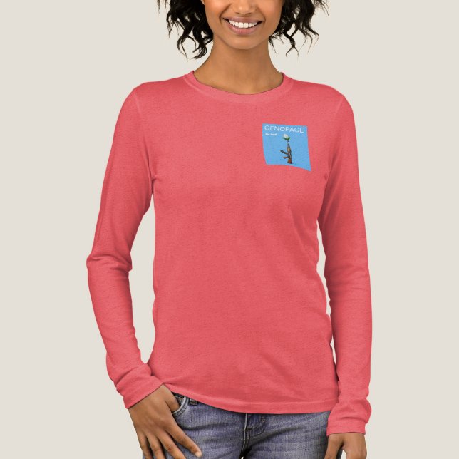 Camiseta Triblenda GENOPACE El libro (Anverso)
