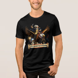 Camiseta Triblenda George Washington Jinete de Águila 4 de Julio 