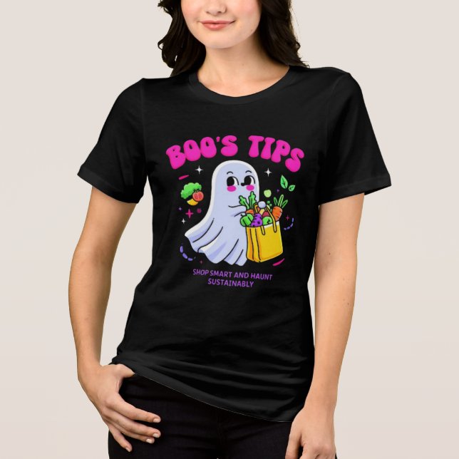Camiseta Triblenda ghost, boo (Anverso)