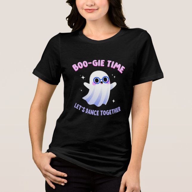 CAMISETA TRIBLENDA GHOST, BOO (Anverso)