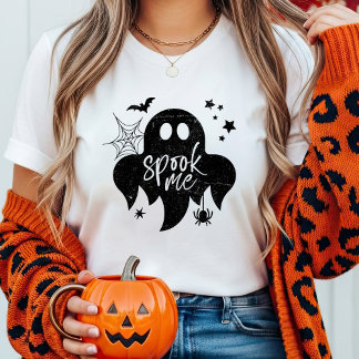 Camiseta Triblenda Ghost Spook Me Halloween