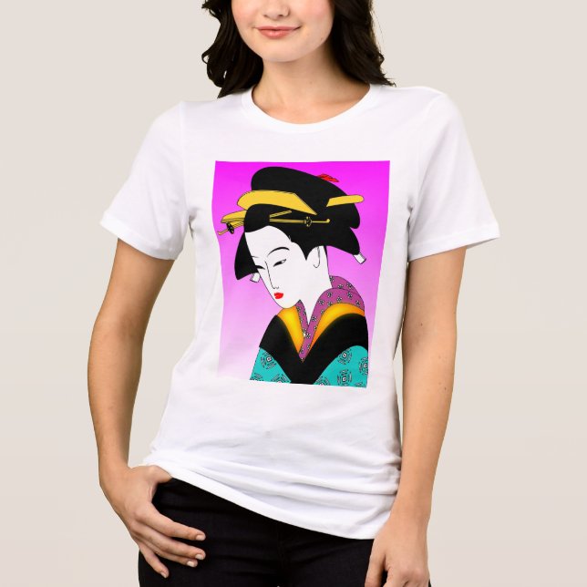 Camiseta Triblenda GIESHA GIRL Ladies T-Shirts (Anverso)