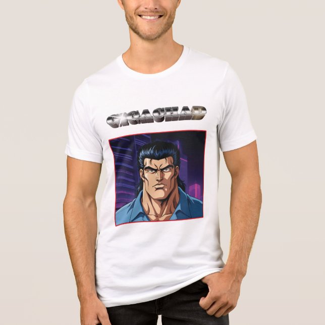 CAMISETA TRIBLENDA GIGACHAD (Anverso)