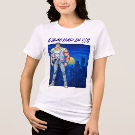 CAMISETA TRIBLENDA GIGACHAD IN 80S