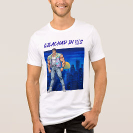 CAMISETA TRIBLENDA GIGACHAD IN 80S
