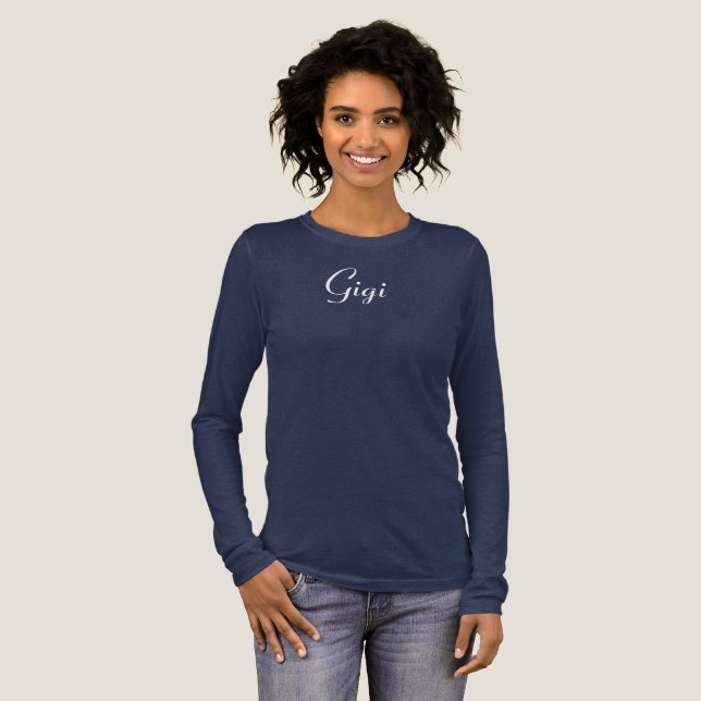 Camiseta Triblenda Gigi long sleeve  (Anverso Completo)