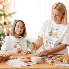 Camiseta Triblenda Gingerbread People Navidades Cookie Bake Off Name
