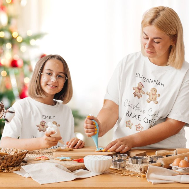 Camiseta Triblenda Gingerbread People Navidades Cookie Bake Off Name (Subido por el creador)