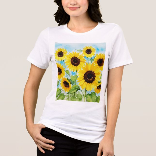 Camiseta Triblenda Girasol (Anverso)