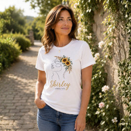 Camiseta Triblenda Girasol personalizado cristiano Mi Dios, Tu Dios