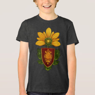 Camiseta Triblenda Girasol y Sol - Símbolo de optimismo y crecimiento