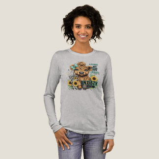 Camiseta Triblenda Girasoles tierras altas bebé vaca amantes del café