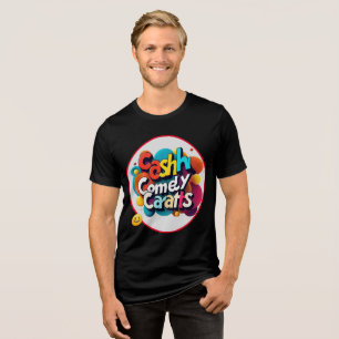 Camiseta Triblenda "Glam Laughs"