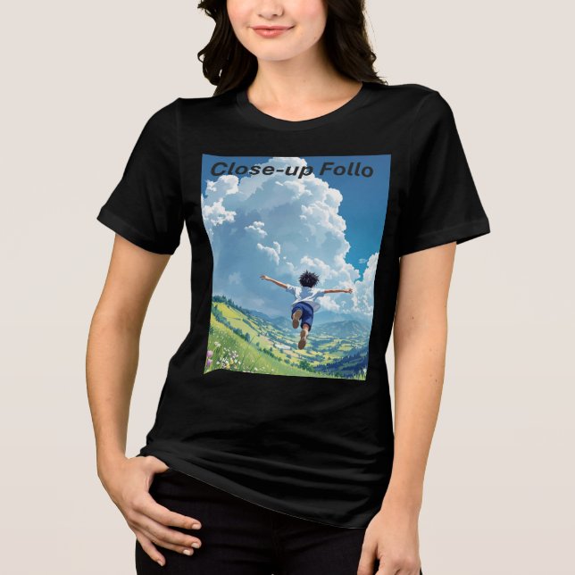 Camiseta Triblenda Glide Dreamscape Women’s Tee (Anverso)