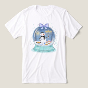 Camiseta Triblenda Globo de nieve de Janucá